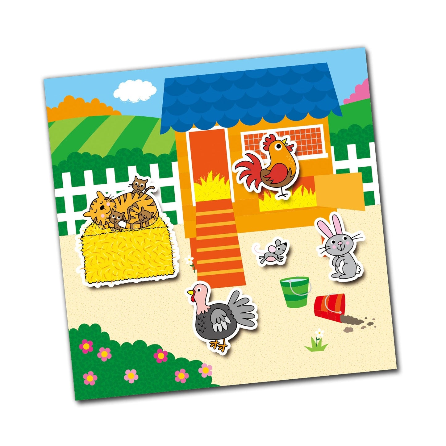 Reusable Sticker Books - Farm